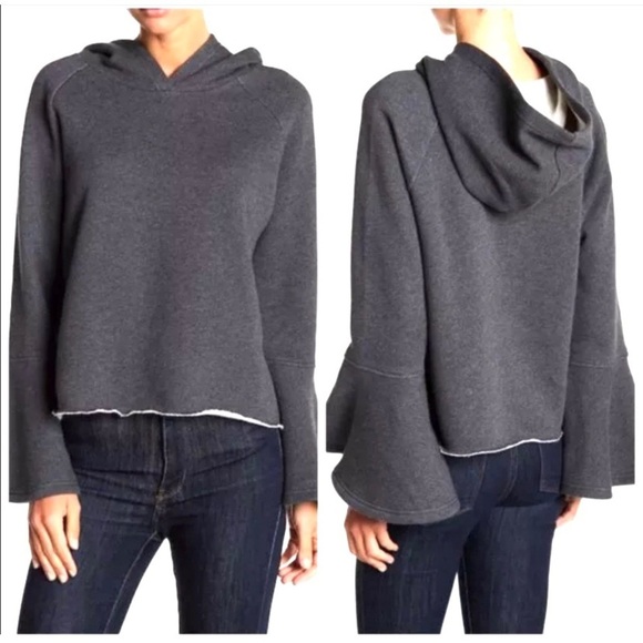 Melrose and Market Hoodie‎ Sweatshirt Bell Sleeve M - Picture 1 of 8